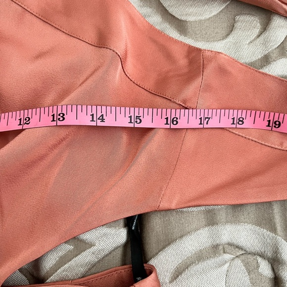 MINK PINK  FINLAY HALTER GOWN WITH SPLIT CLAY color, size Small NWT - Picture 11 of 14